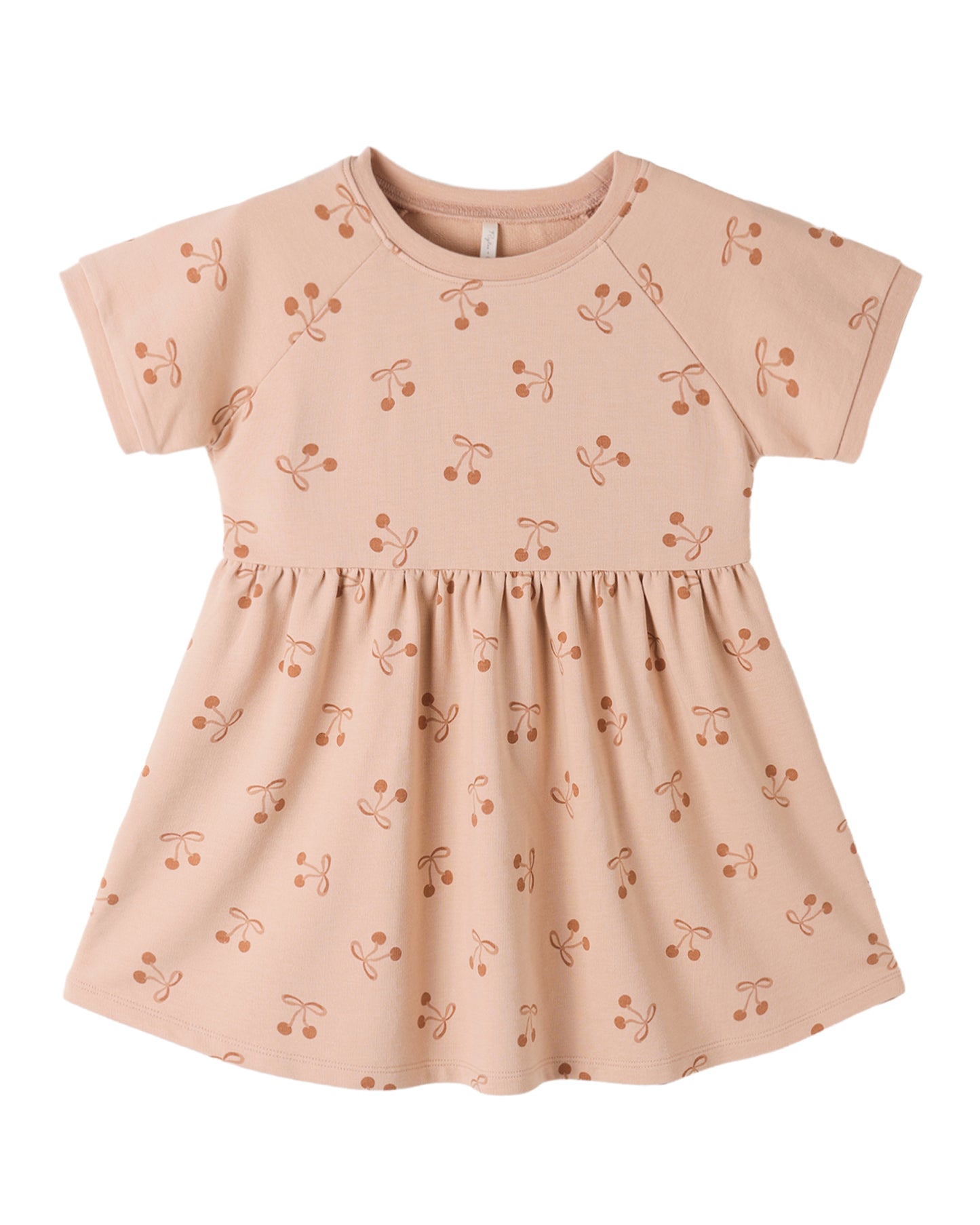 Rylee + Cru Raglan Dress Cherry Bows Melon