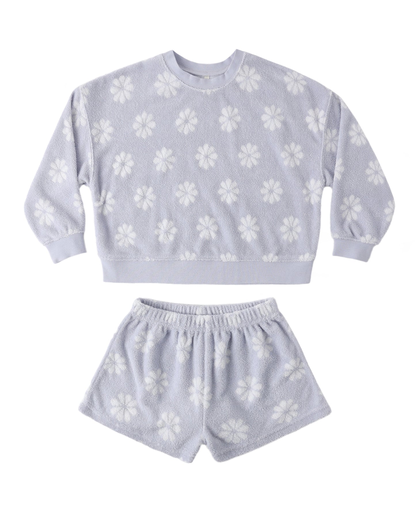 Rylee + Cru Karli Set Periwinkle Daisy Periwinkle