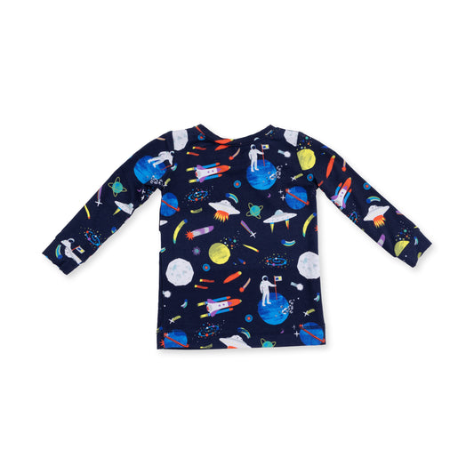 Angel Dear Astronaut and Rockets - Long Sleeve Loungewear Set