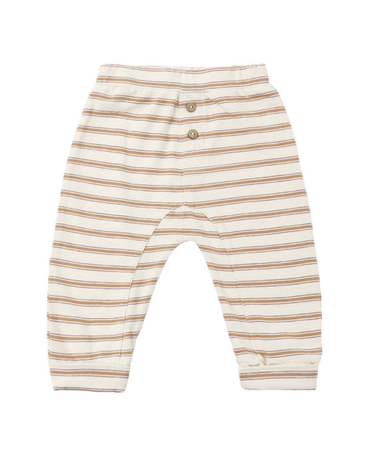 Rylee + Cru Baby Cru Pant Fawn Stripe