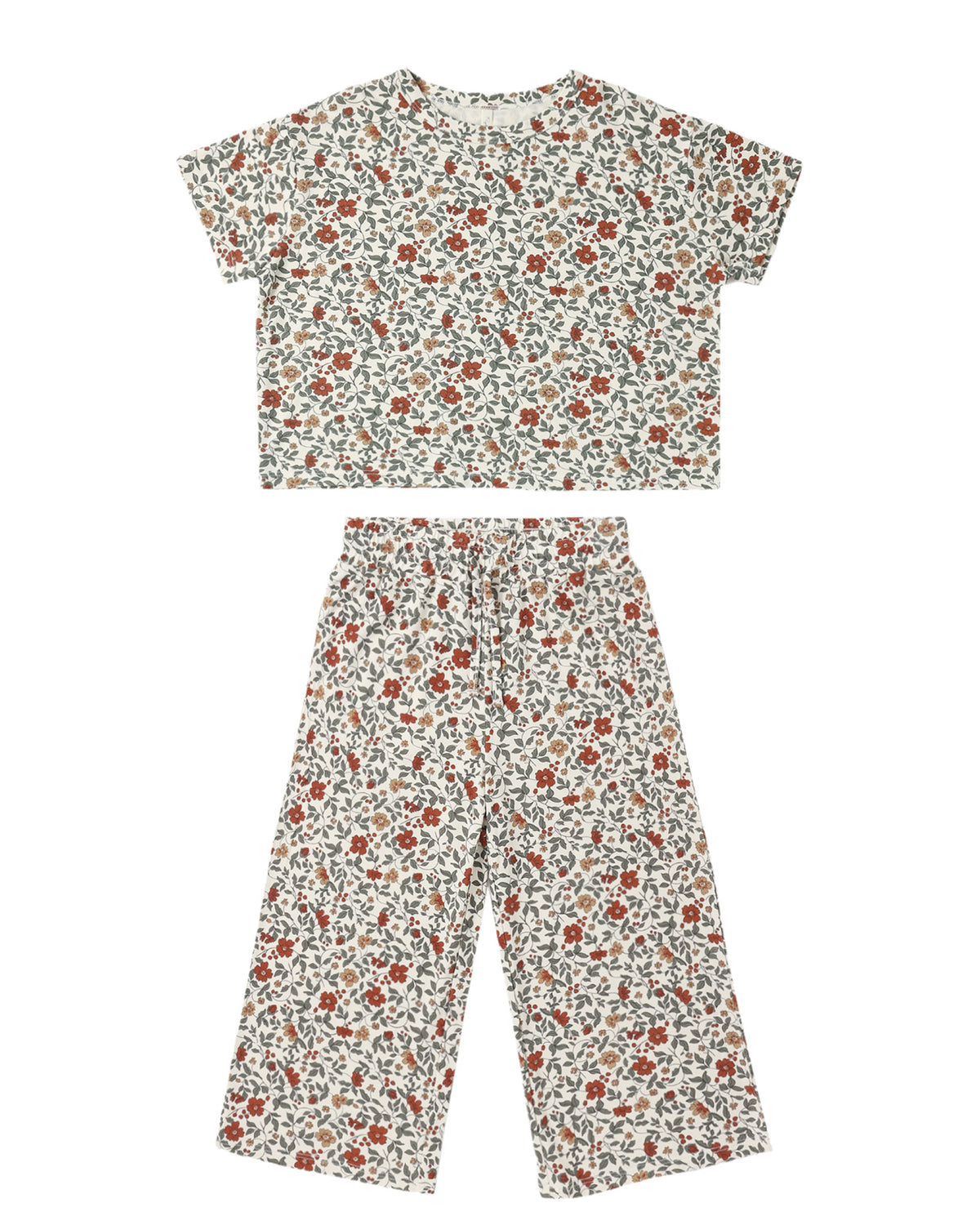 Rylee + Cru Ruthie Set Holiday Floral