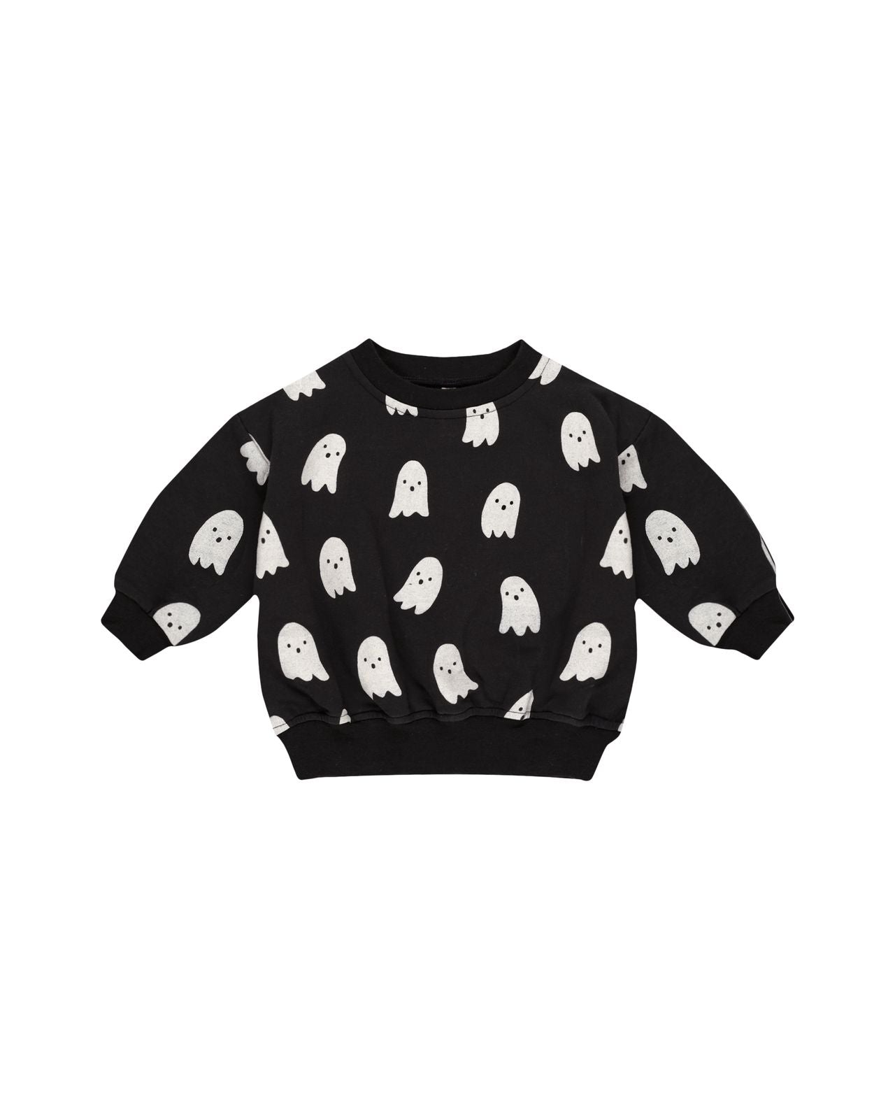 Quincy Mae Relaxed Fleece Sweatshirt Ghosts