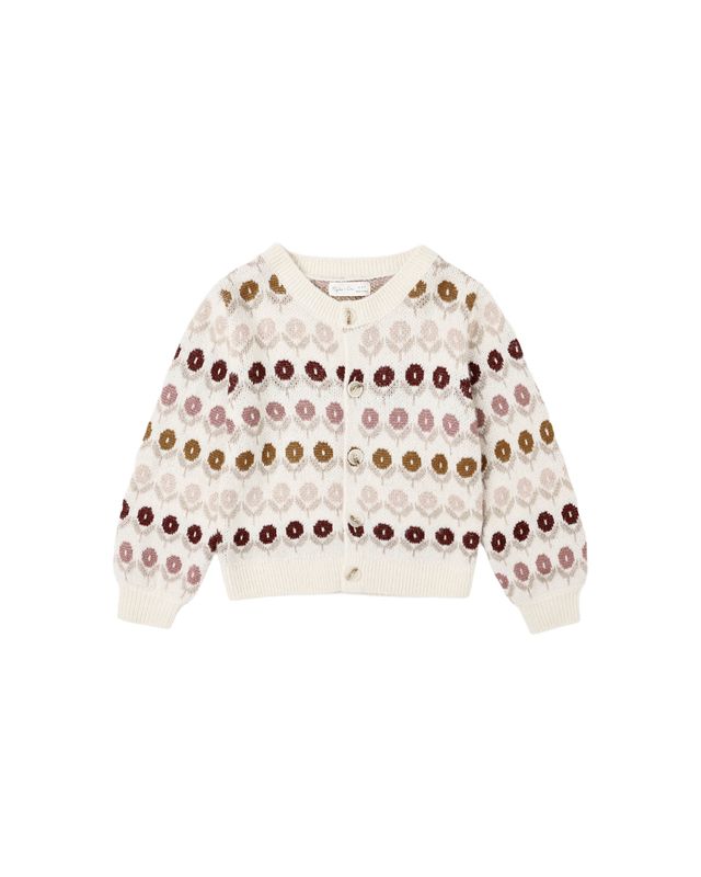 Rylee + Cru Cheyenne Cardigan Floral Jacquard
