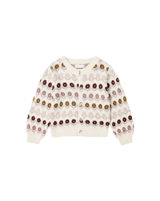 Rylee + Cru Cheyenne Cardigan Floral Jacquard