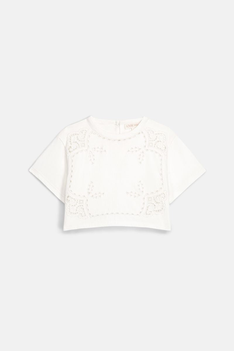 Louise Misha Kalistee Tee Off White