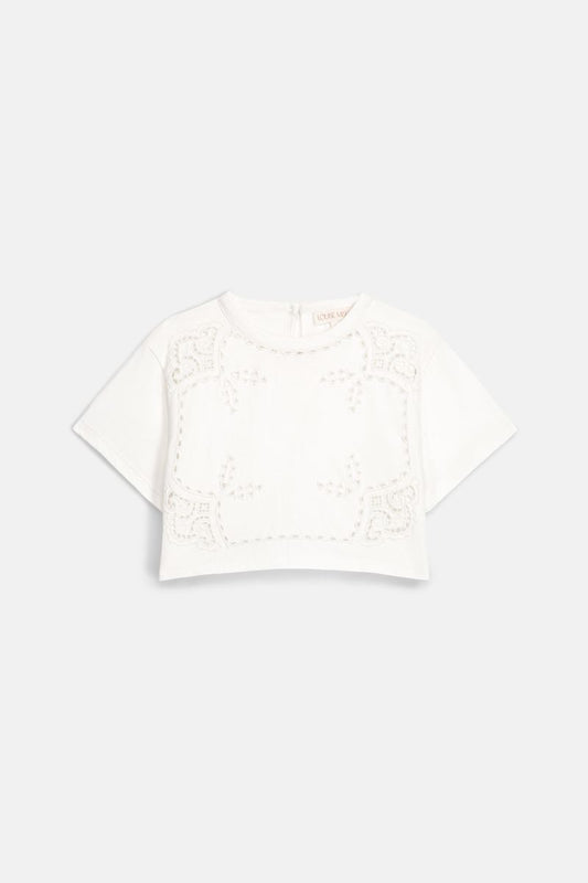 Louise Misha Kalistee Tee Off White