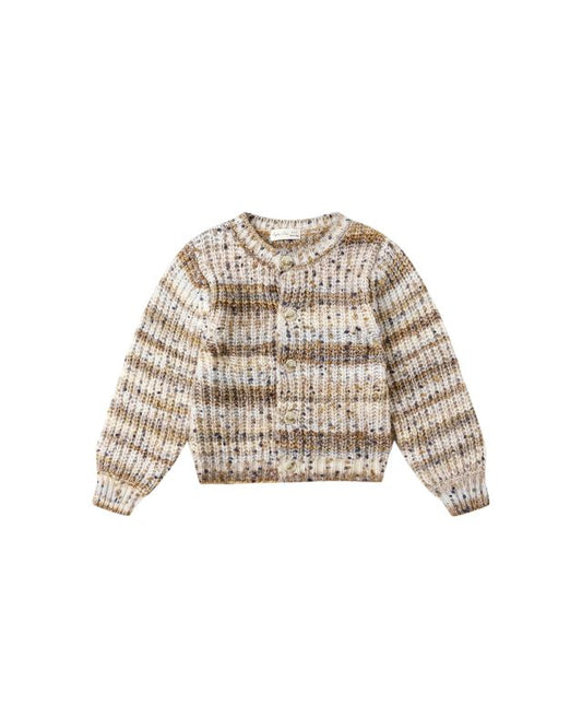 Rylee + Cru Cheyenne Cardigan Stone Multi-Stripe