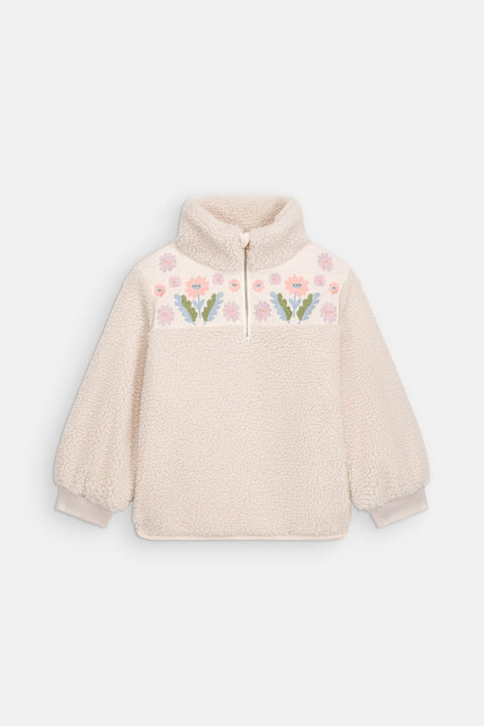 Louise Misha Rosetta Coat Cream