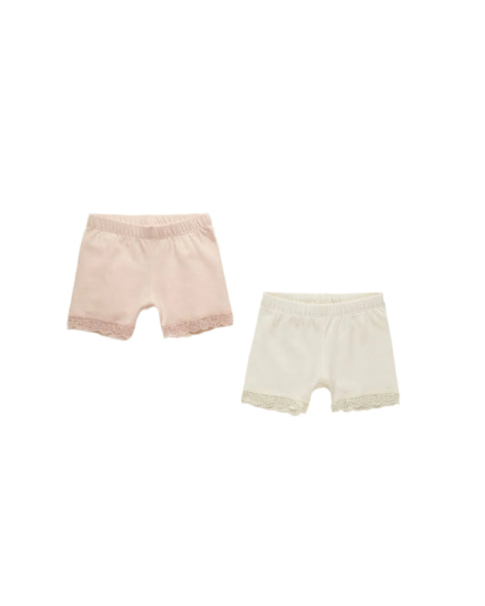 Noralee Cartwheel Shorts Ivory, Blush