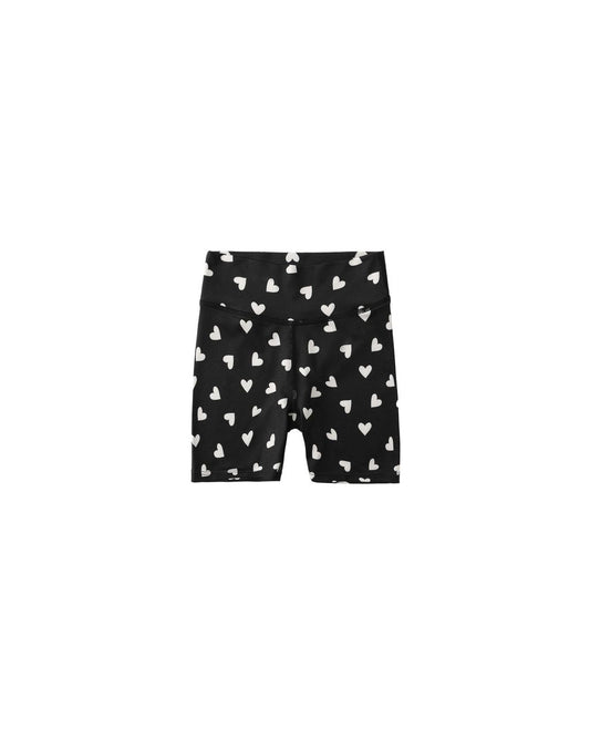 Rylee + Cru Bike Shorts Hearts
