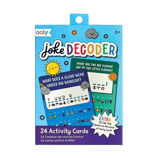OOLY - Joke Decoder Activity Cards - Set of 24