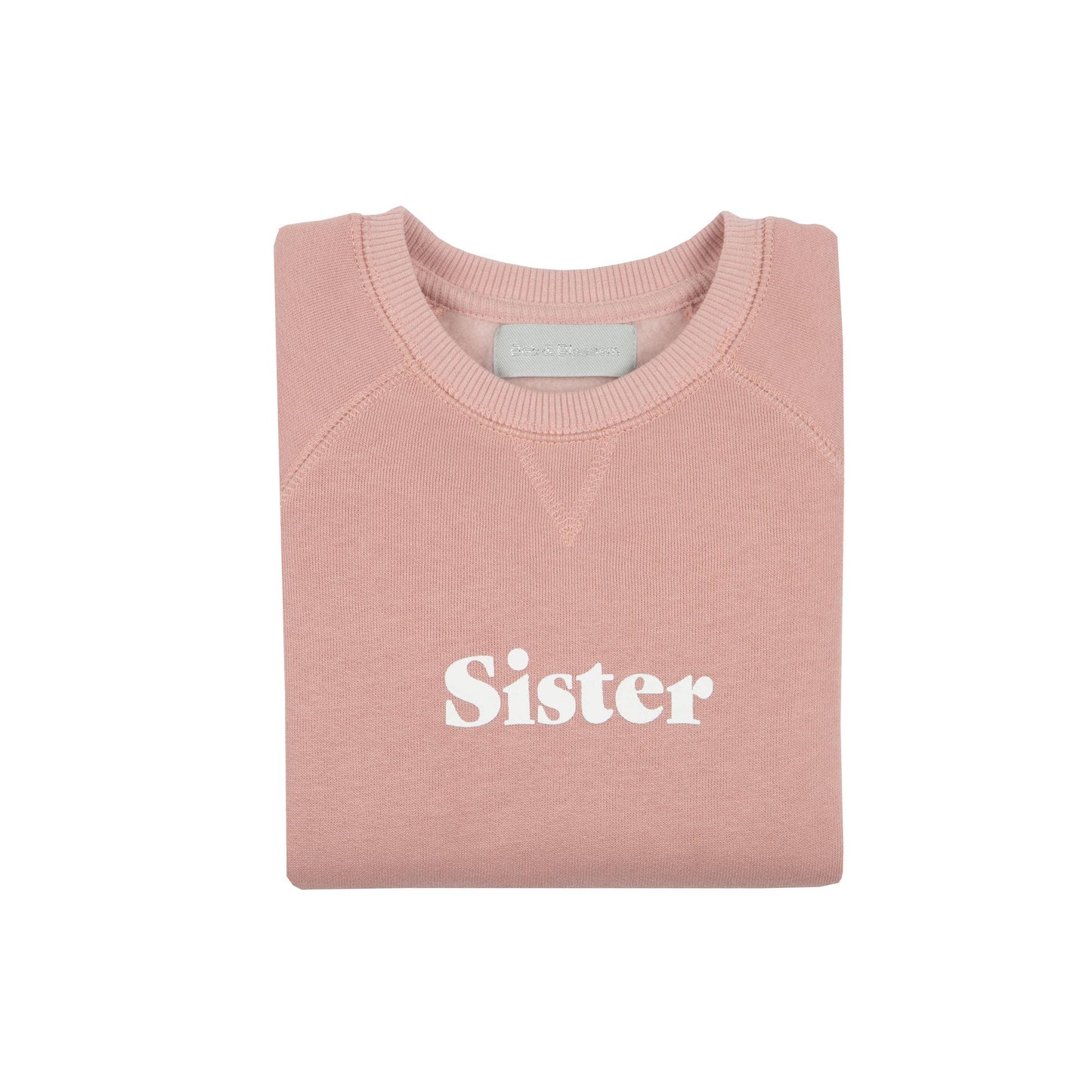Bob & Blossom Ltd - Faded Blush 'SISTER' Sweatshirt