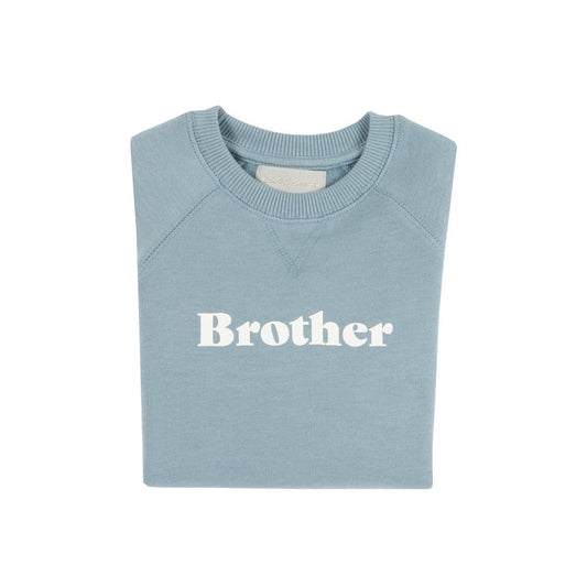 Bob & Blossom Ltd - Sky Blue 'BROTHER' Sweatshirt