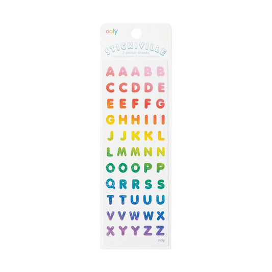 OOLY - Stickiville Rainbow Letters