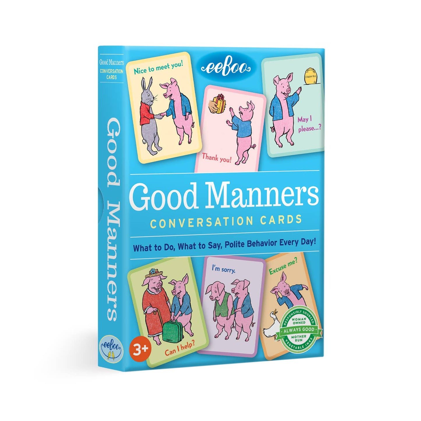 eeBoo - Good Manners Conversation Cards