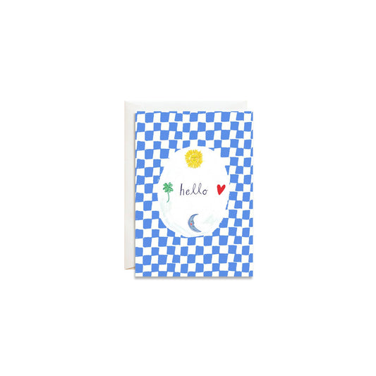 Mr. Boddington's Studio - Moon Says Hello - Petite Card