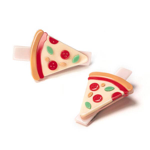 Lilies & Roses NY -Pizza Slice Alligator Clips