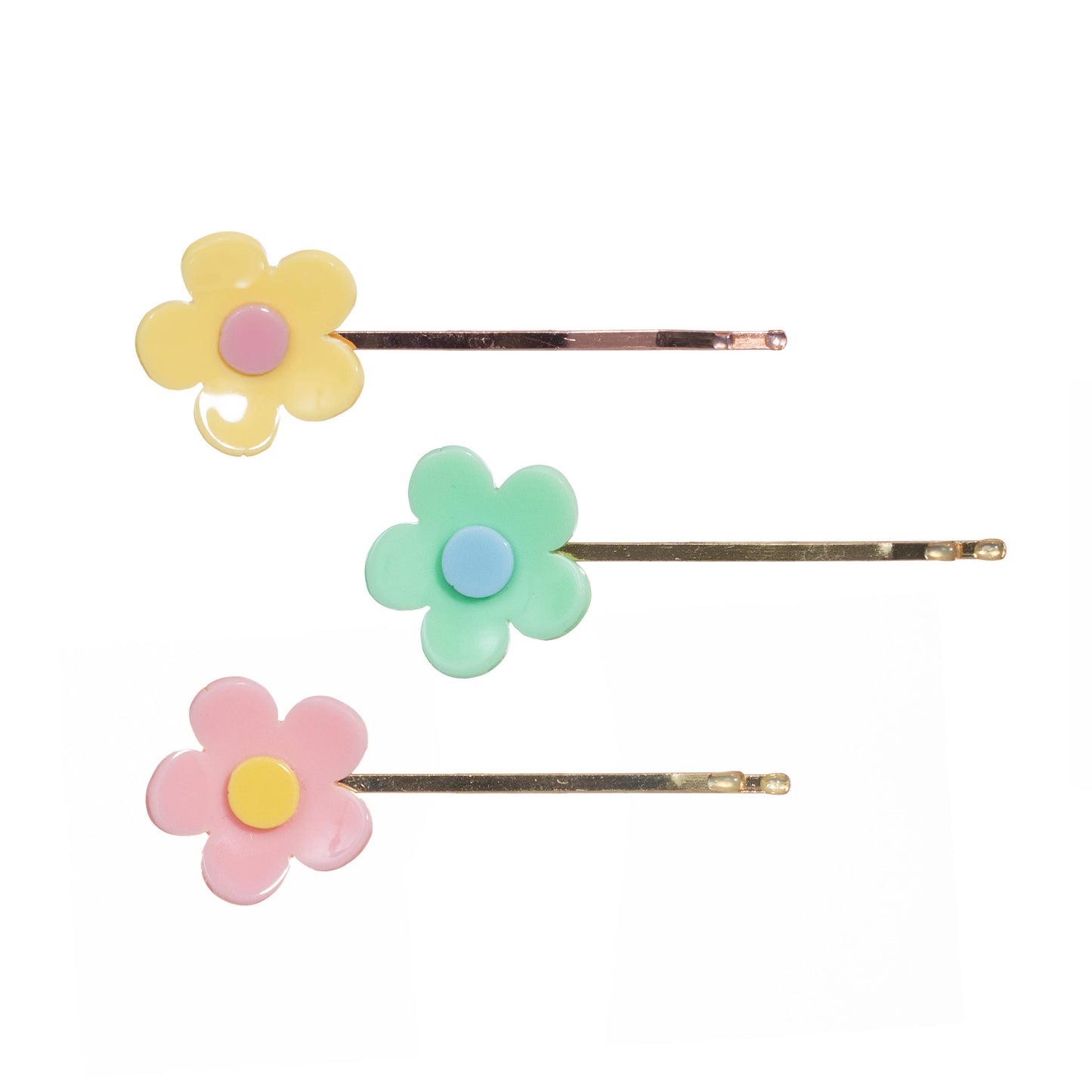 Lilies & Roses NY - Pastel Flower Bobby Pins