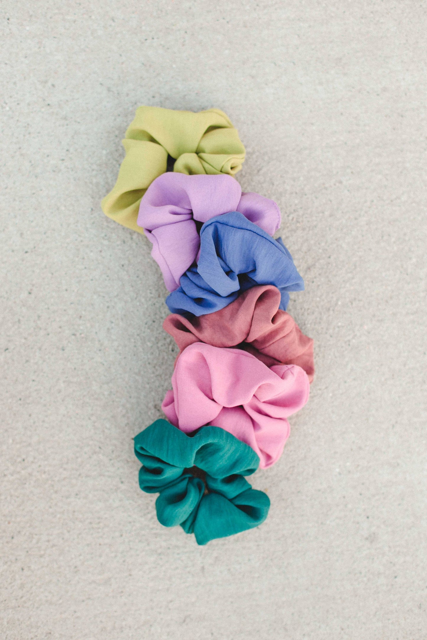 Solid Color Scrunchie