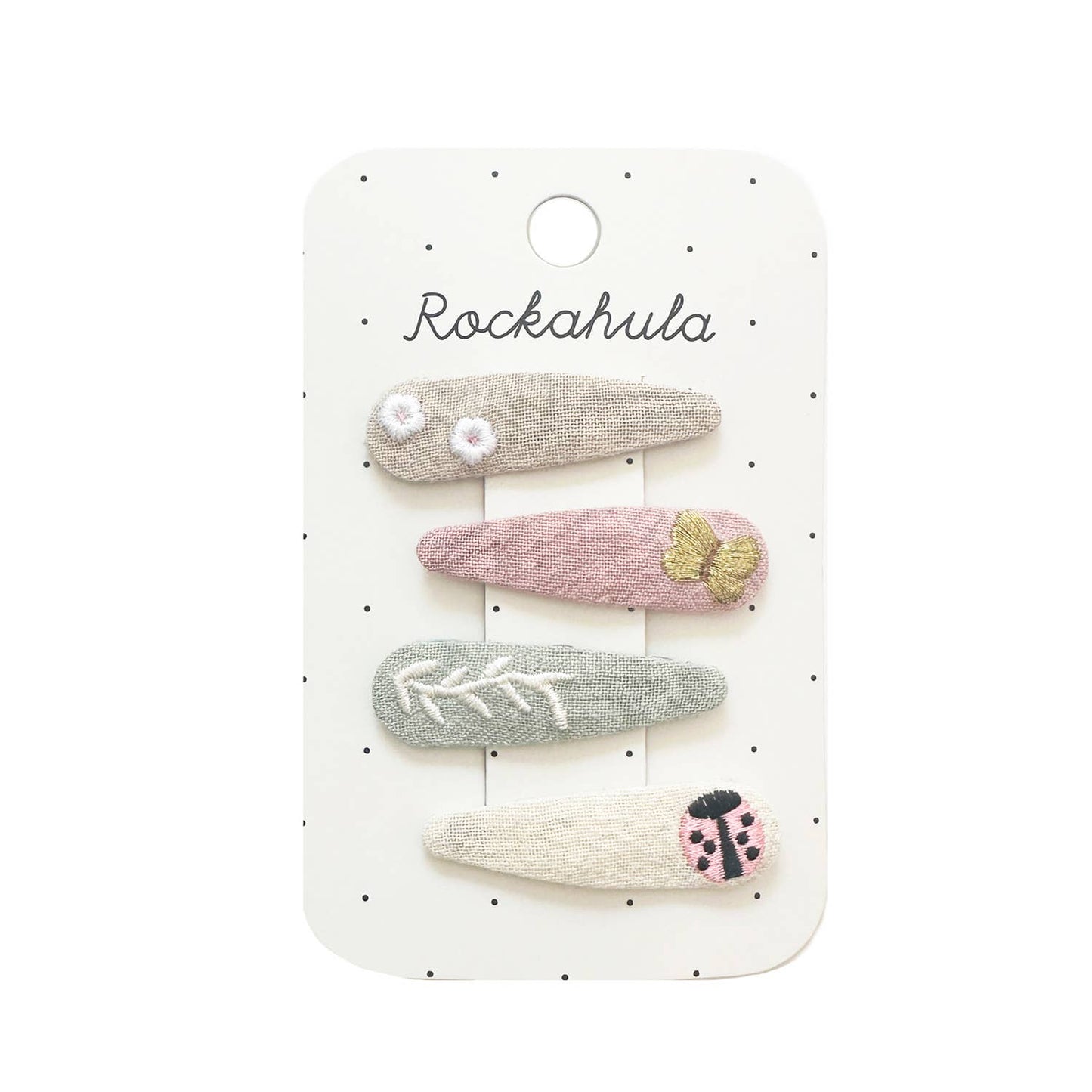 Rockahula Kids - Country Garden Embroidered Clip Set