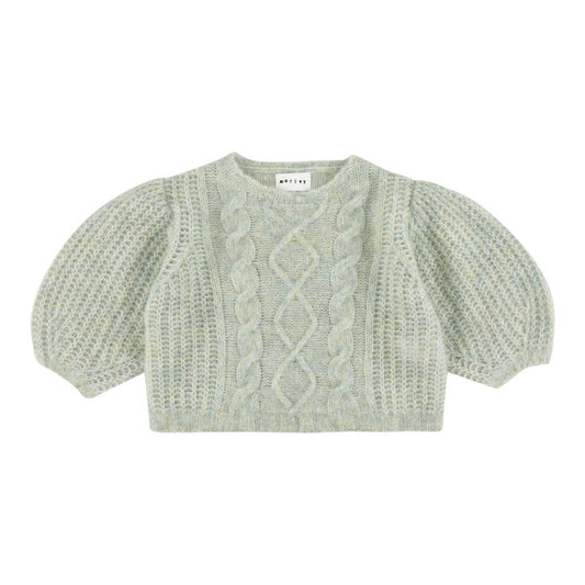 Morley Ragna Cable Pullover - Jade