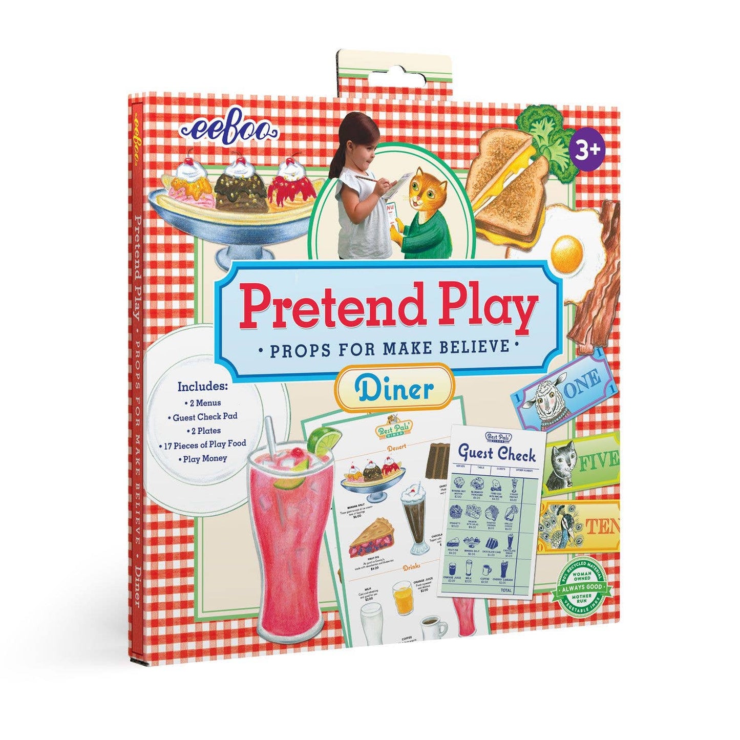 eeBoo - Best Pals' Diner Pretend Play