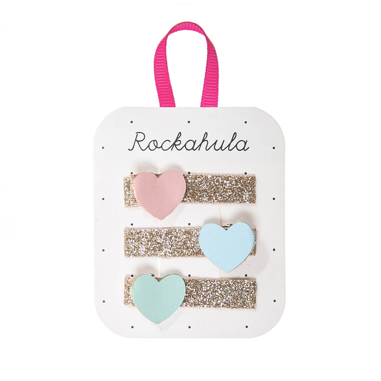 Rockahula Kids - Flora Heart Bar Clips