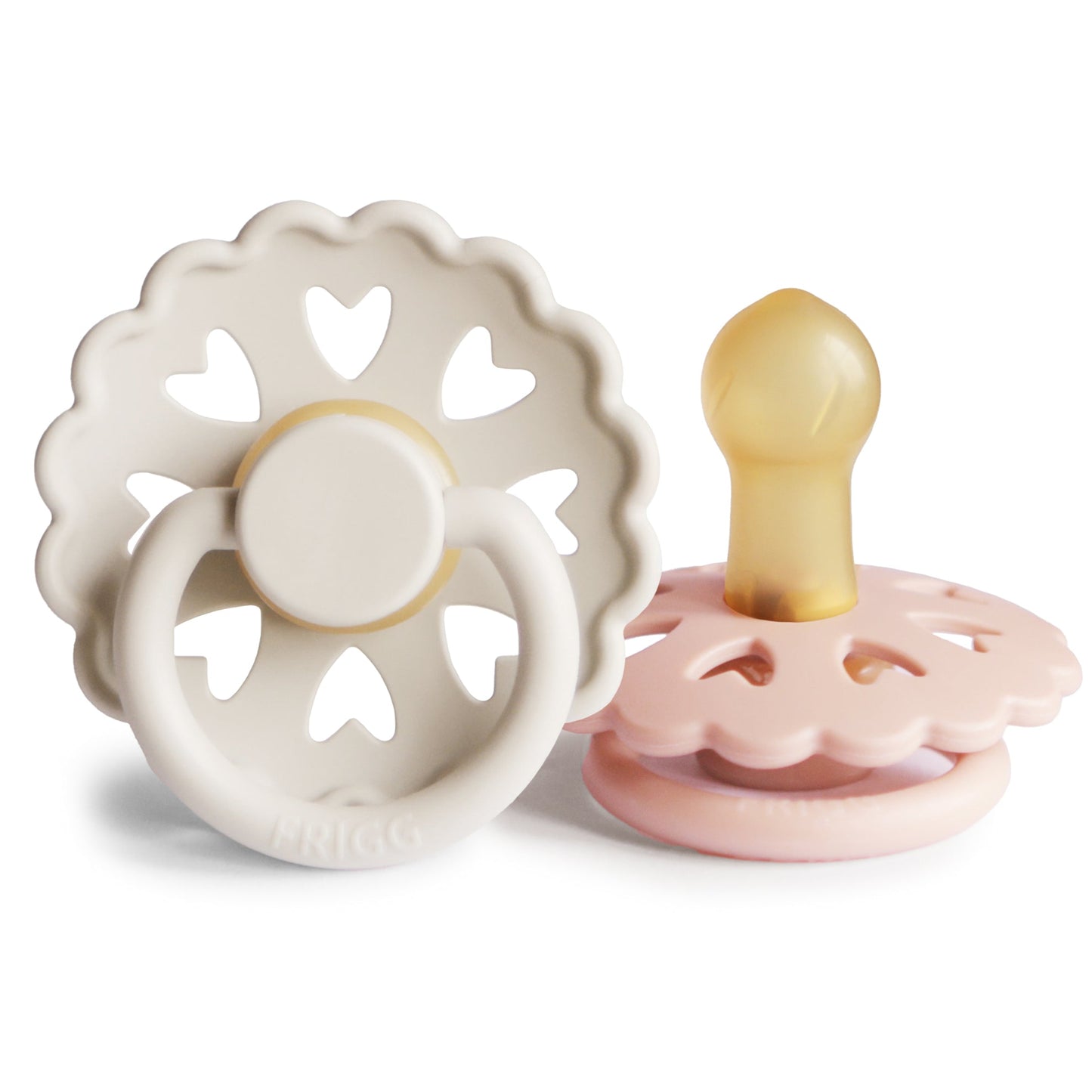 Mushie Frigg Anderson Fairytale Natural Rubber Baby Pacifier - 2 pack