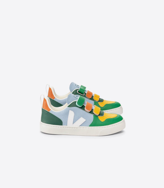 Veja V-10 Suede Multico Steel