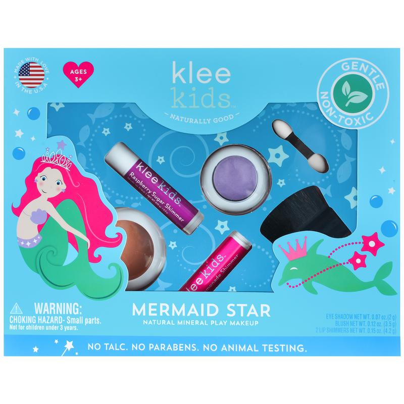 Klee Kids Mermaid Star Natural Mineral Play Makeup