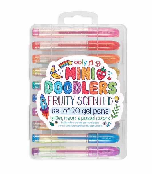 Mini Doodlers Fruity Scented Gel Pens