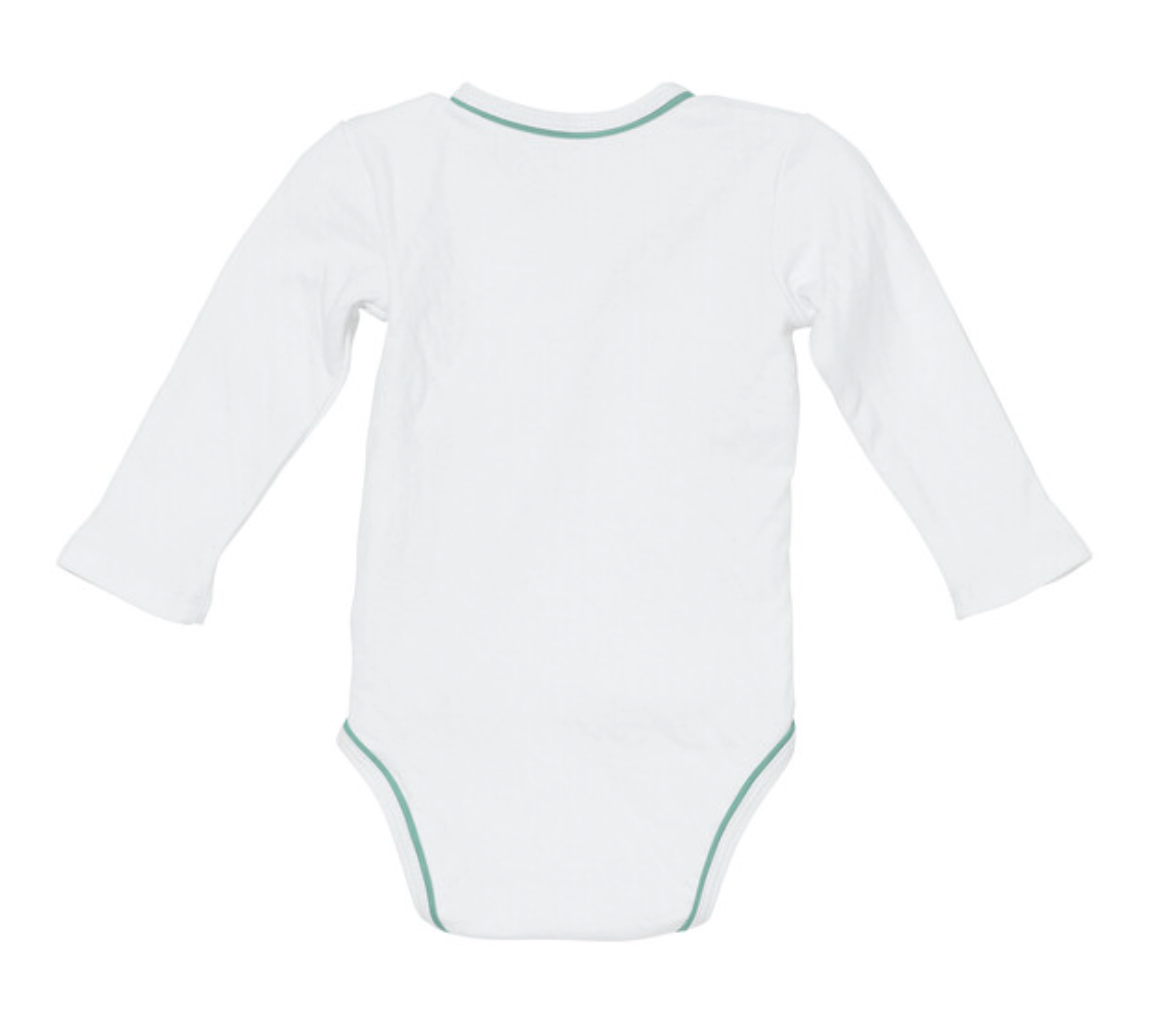 Oso & Me Crossbody Onesie Seafoam