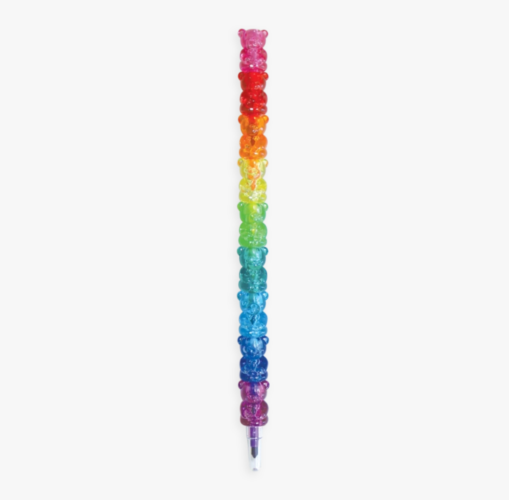 Ooly Gummy Bear stacking crayons