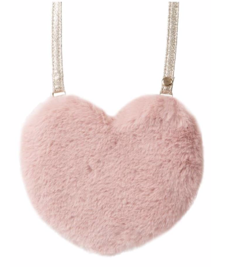 Rockahula Kids Fluffy Love Heart Bag