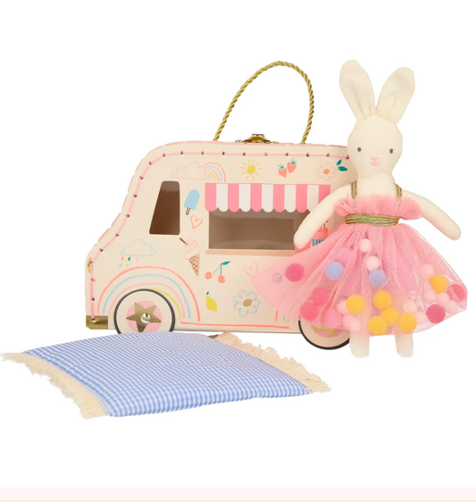 Meri Meri Ice Cream Van Bunny Mini Suitcase