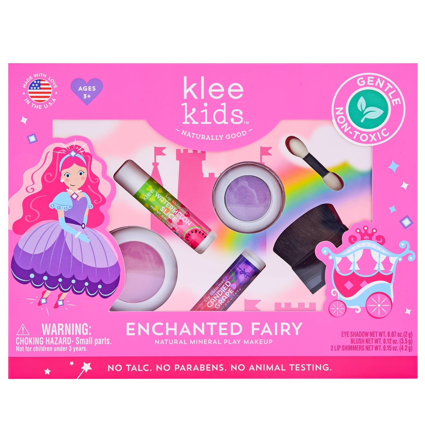 Klee Naturals - Enchanted Fairy - Klee Kids Natural Play Makeup 4-PC Kit