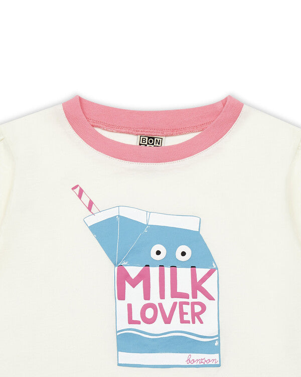 Bonton T-Shirt F Milk