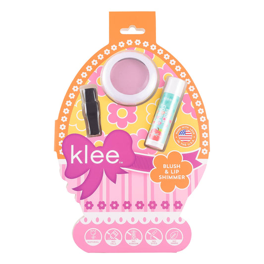 Klee Naturals - Wildflower Pop - Easter Blush and Lip Shimmer Set: Daffodil Dream