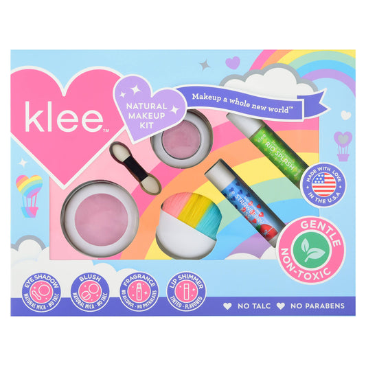 Klee Naturals - Sun Comes Out - Rainbow Dream 4-PC Makeup Kit