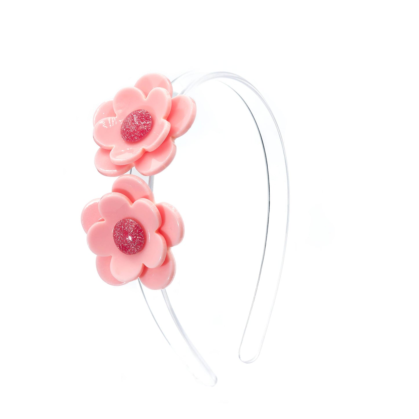 Lilies & Roses NY - Camellia Flower Pink Headband