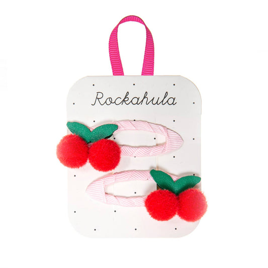 Rockahula Kids - Sweet Cherry Pom Pom Clips