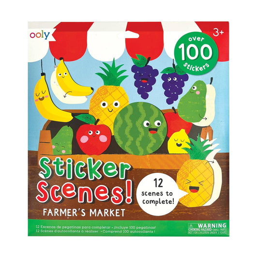 OOLY - Sticker Scenes! - Farmer's Market