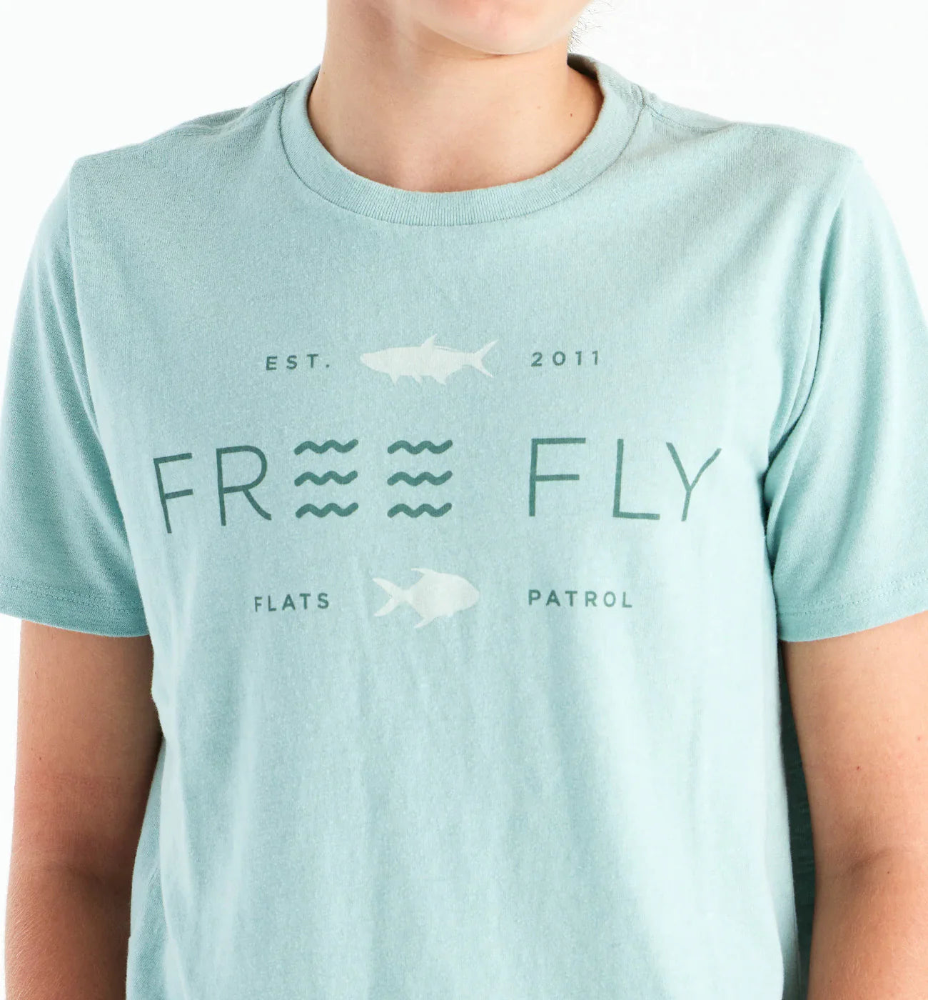 Free Fly Youth Tropic Hangout Tee